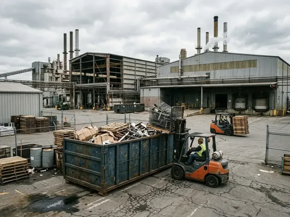 industrial-factory-scrap-conta-003 — frequently asked questions, Cheap Roll-off Dumpster Rentals in St. John, IN